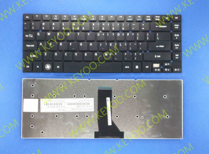 Acer Aspire 3830 3830t 3830g 4830t 4755 ui layout keyboard MP10K23U4