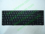 Clevo M57 D900 D27 D470 M59 fr layout keyboard