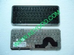 HP Pavilion DM3 with frame gr layout keyboard