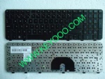 HP Pavilion DV6-6000 series whit black frame po layout keyboard