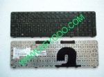 HP Pavilion DV7-4000 whit frame po layout keyboard